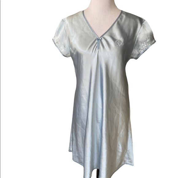 Vintage Jones New York Satin Short Nightgown - Picture 1 of 7
